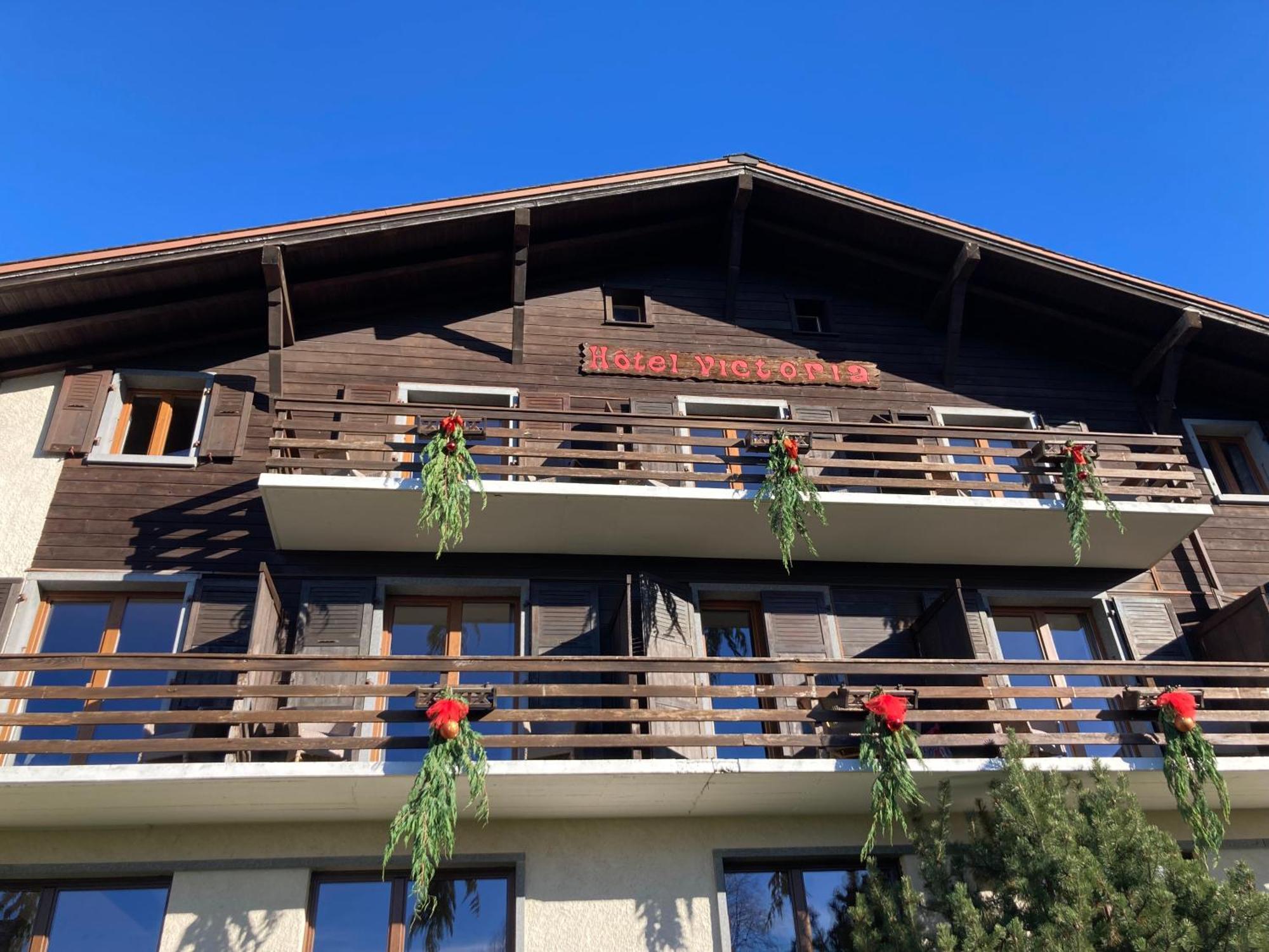 Victoria Retreat&Spa Vercorin Exterior foto